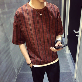 Camo Fake-Two-Piece Tee
