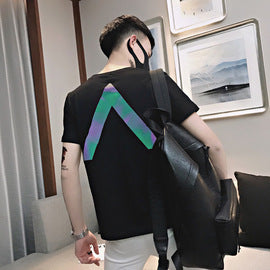 Camo Fake-Two-Piece Tee