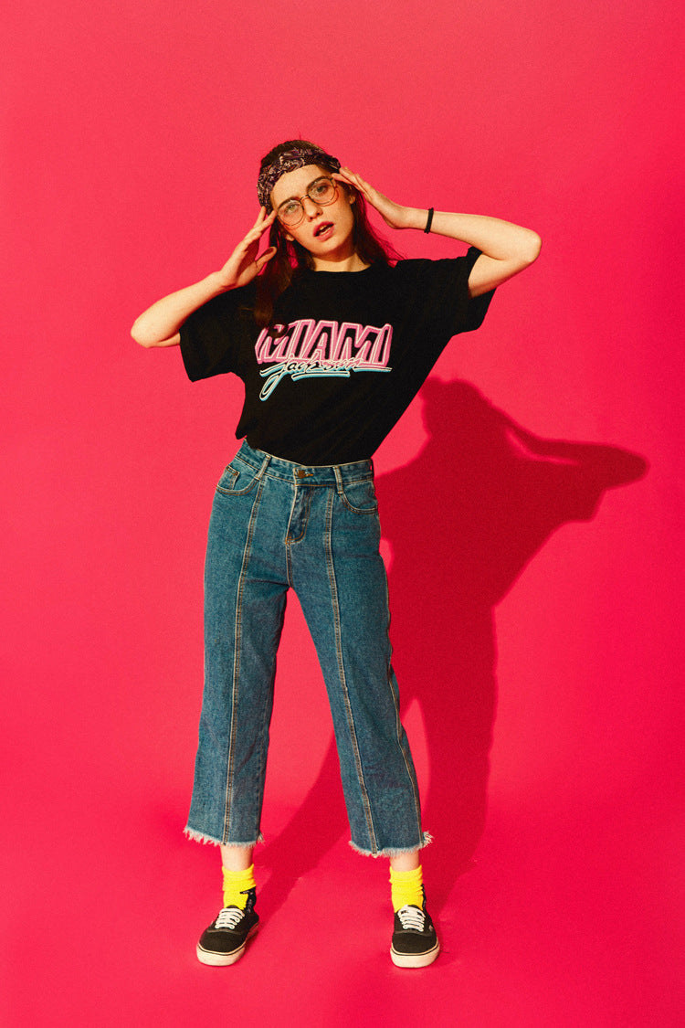 Oversized Letter Tee