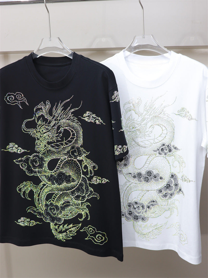 Dragon Graphic Tee Plus Size