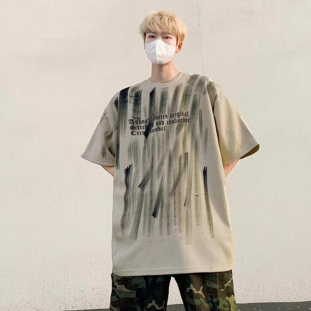 Graffiti Print Heavyweight Tee