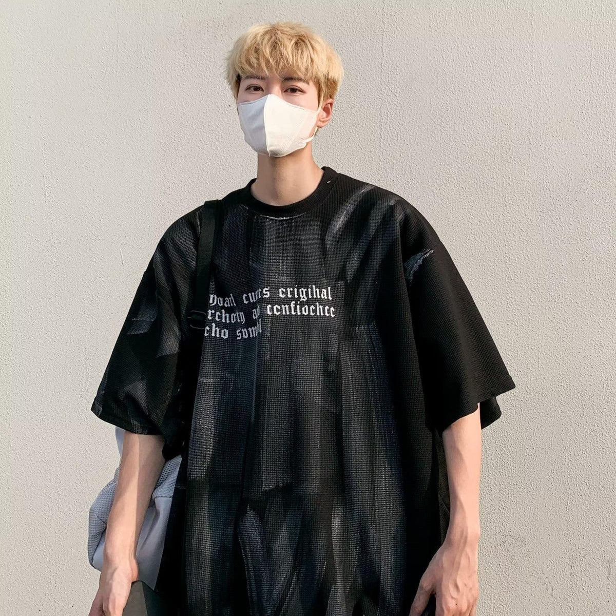Graffiti Print Heavyweight Tee