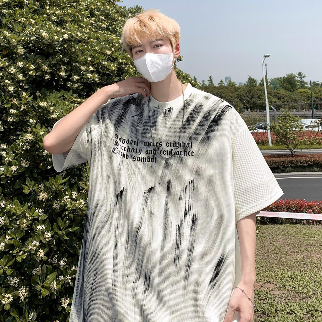 Graffiti Print Heavyweight Tee
