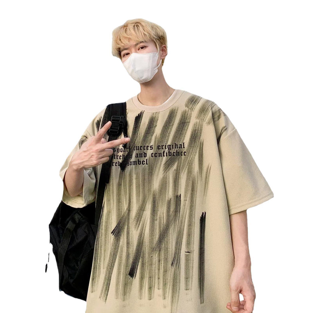 Graffiti Print Heavyweight Tee