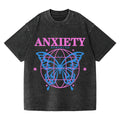 Washed Retro Print Tee
