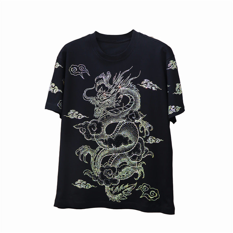 Dragon Graphic Tee Plus Size