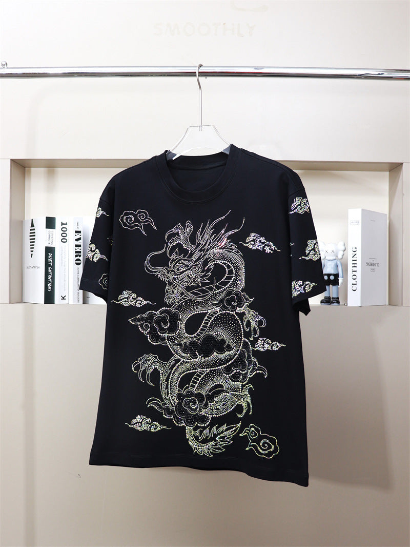 Dragon Graphic Tee Plus Size