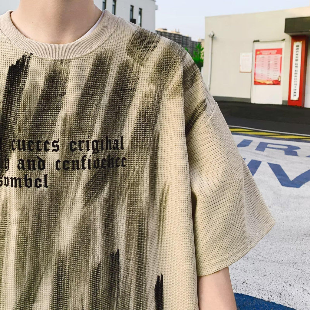 Graffiti Print Heavyweight Tee