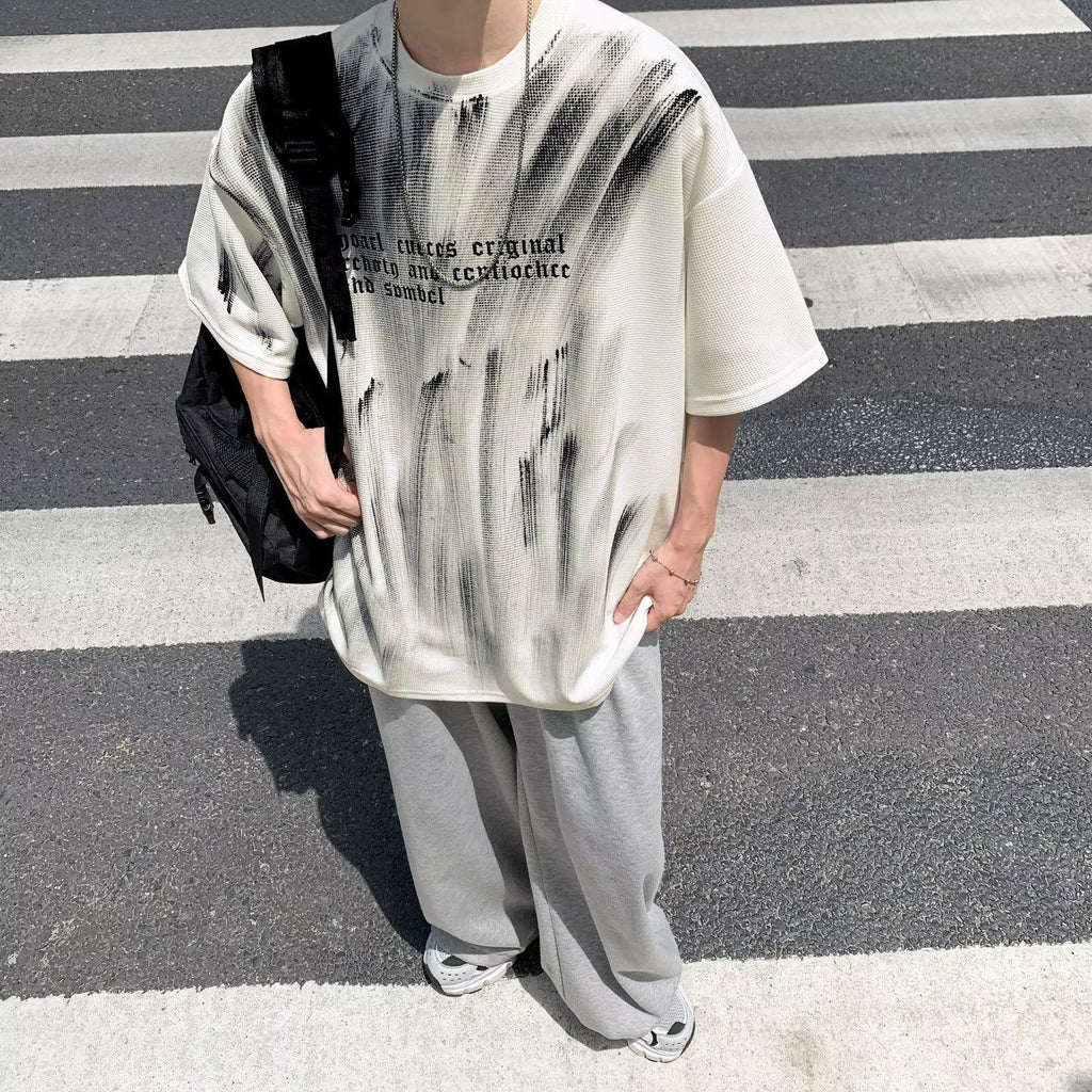 Graffiti Print Heavyweight Tee
