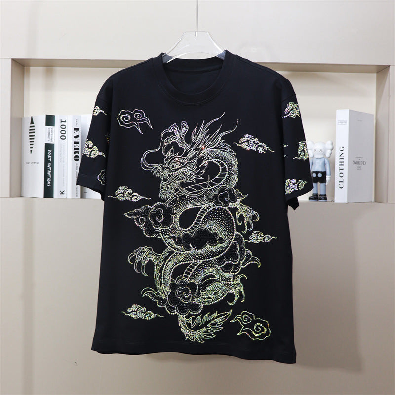 Dragon Graphic Tee Plus Size