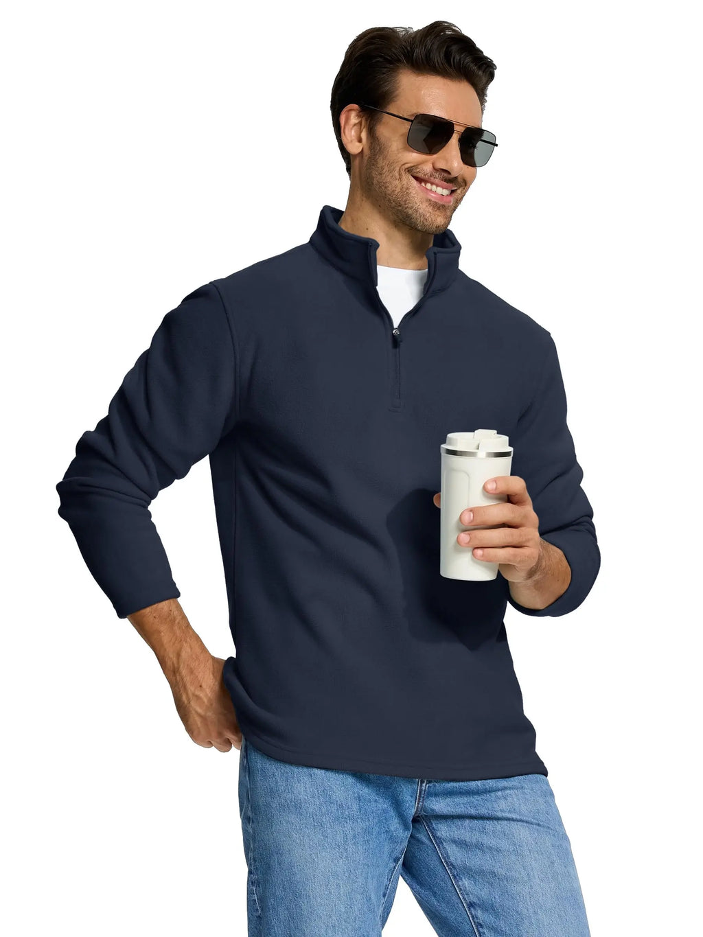 Quarter-Zip Fleece Pullover