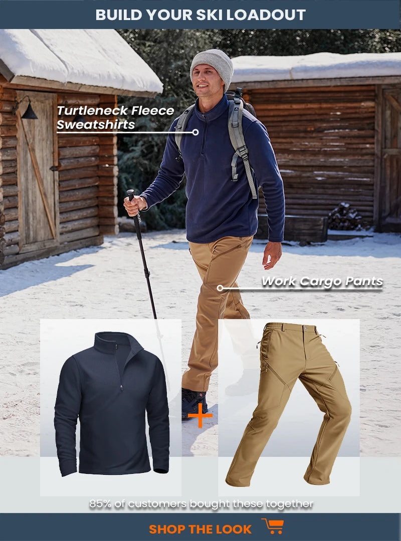 Quarter-Zip Fleece Pullover