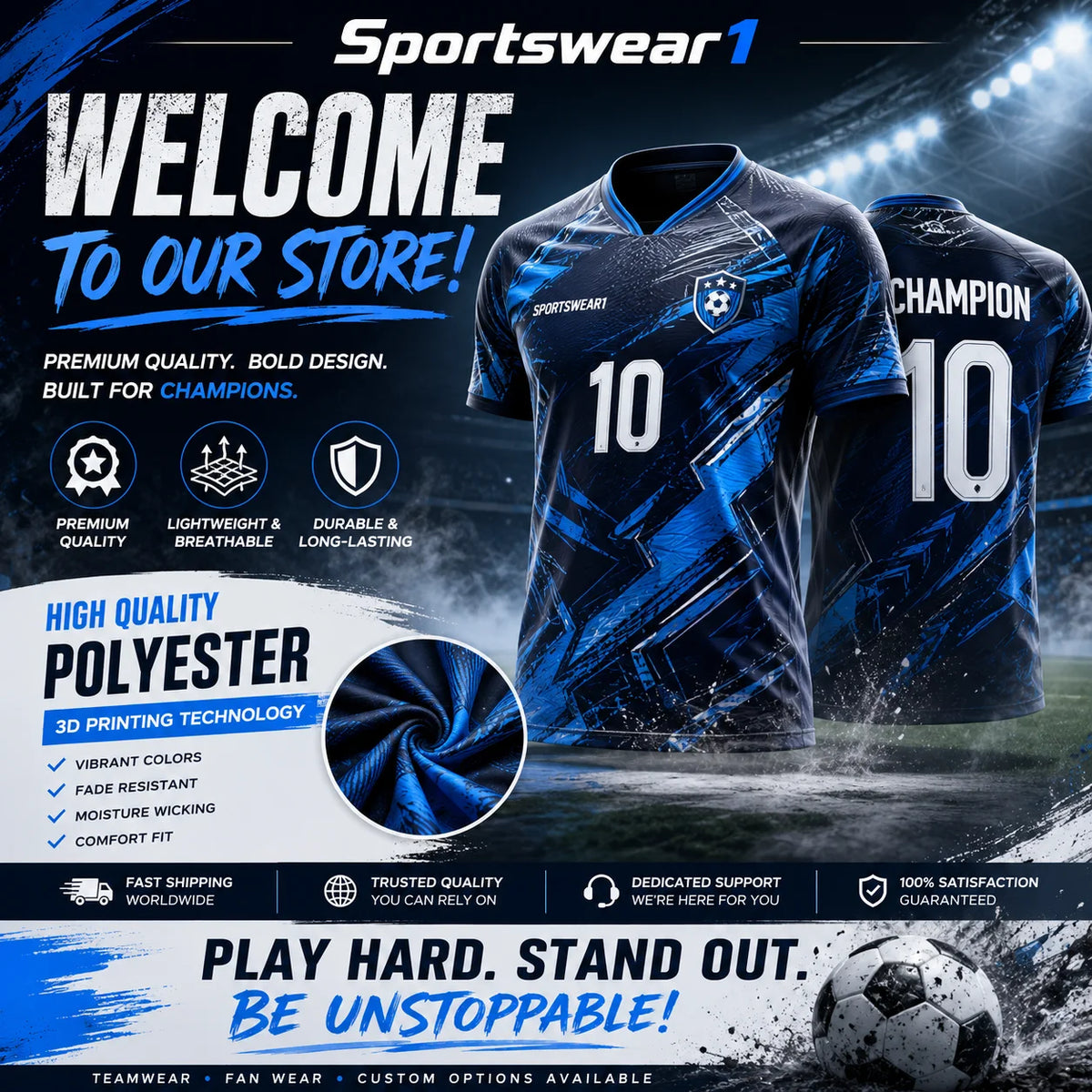 Champions Football Jersey