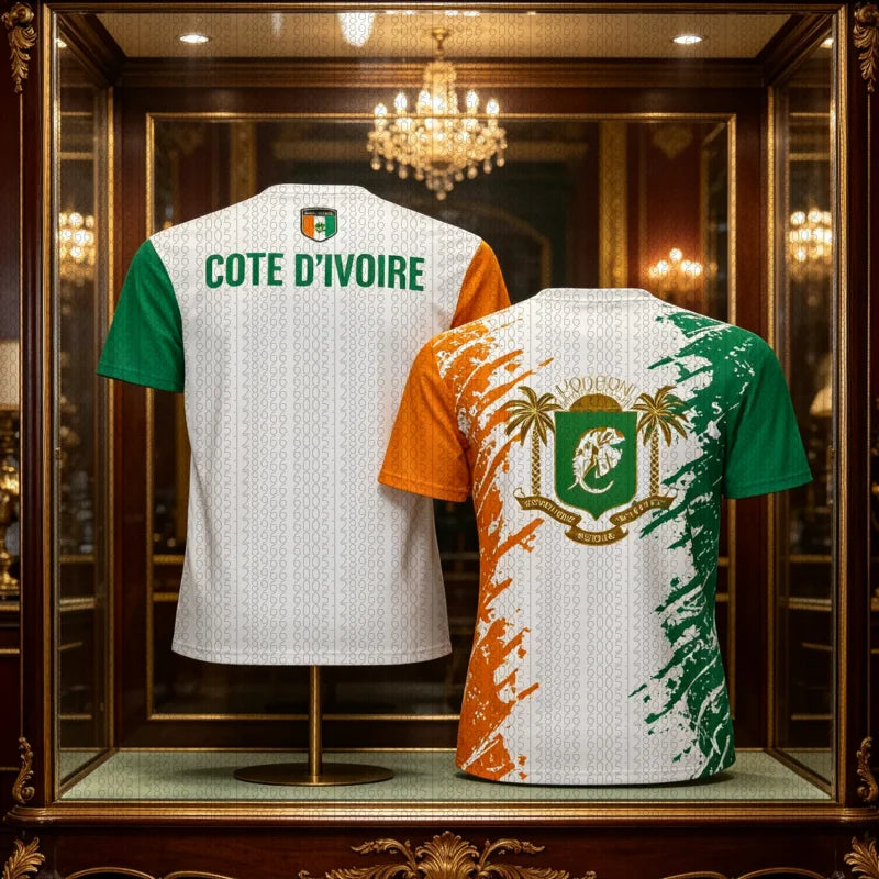 Cote dIvoire Kids Football Tee