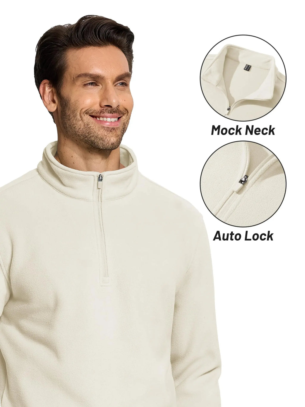 Quarter-Zip Fleece Pullover