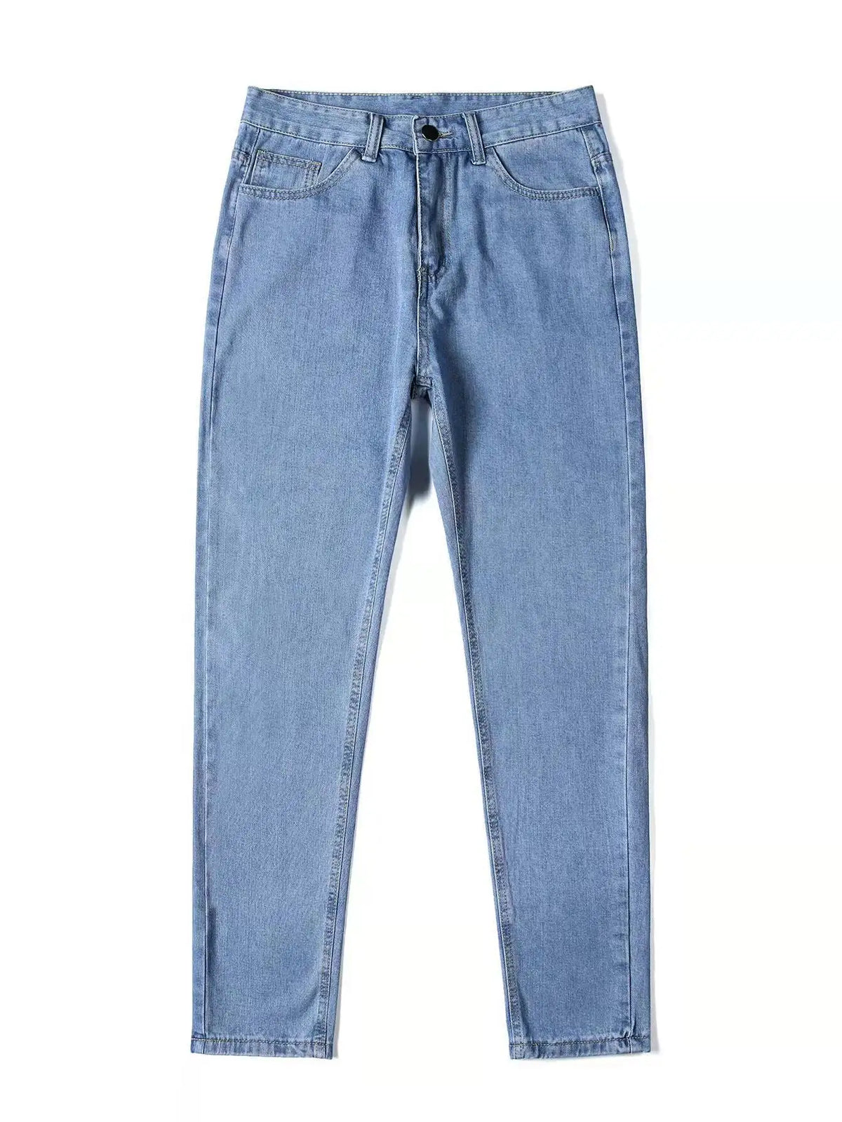 Straight Fit Stretch Denim