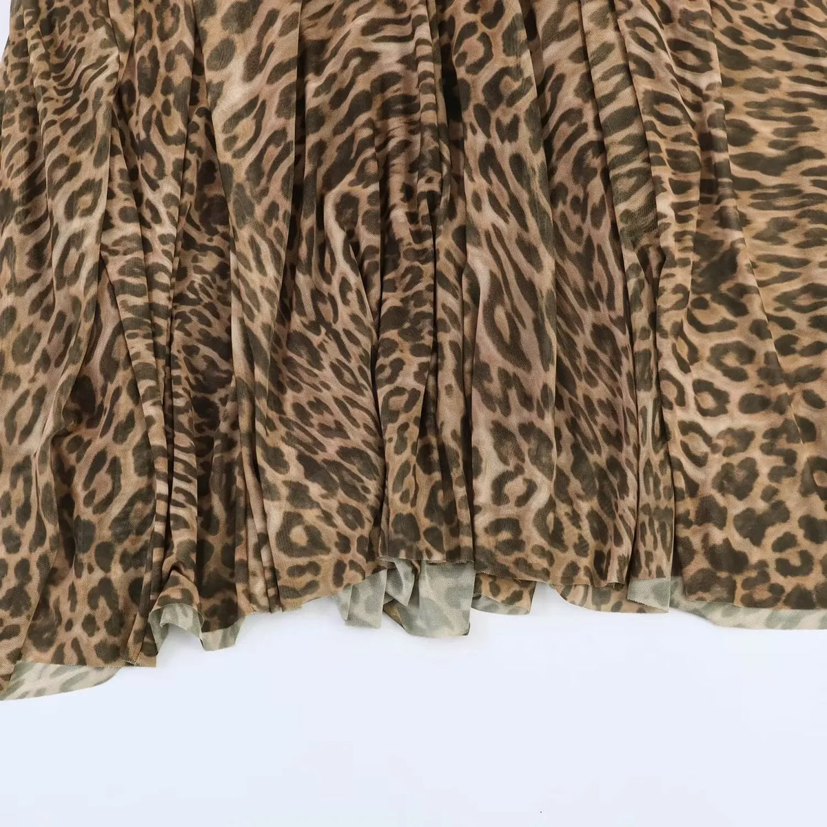 Leopard Print Slip Dress