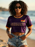 Germany Cropped Football Jersey