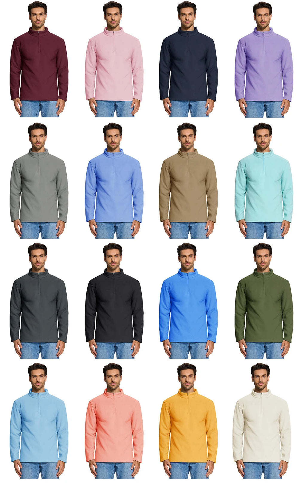 Quarter-Zip Fleece Pullover