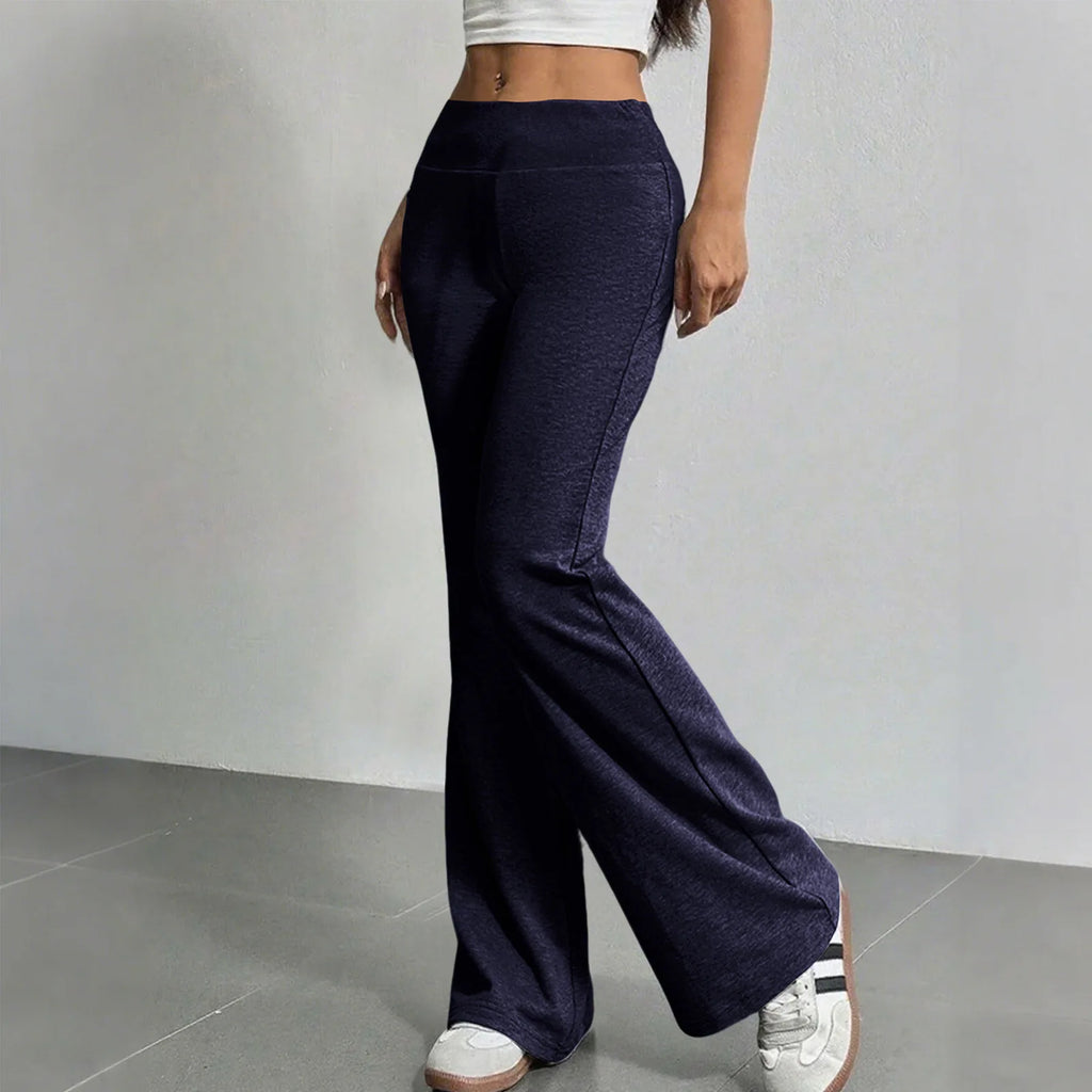Drawstring Flare Sweatpants