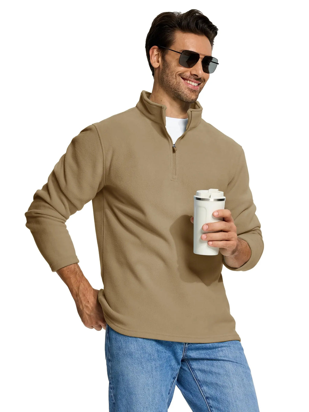 Quarter-Zip Fleece Pullover