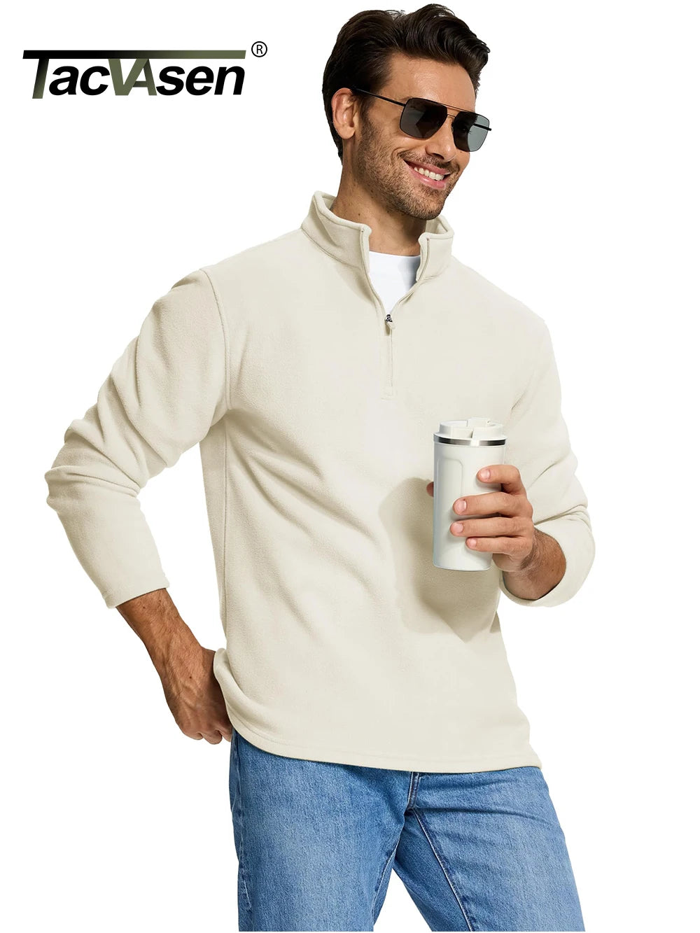 Quarter-Zip Fleece Pullover