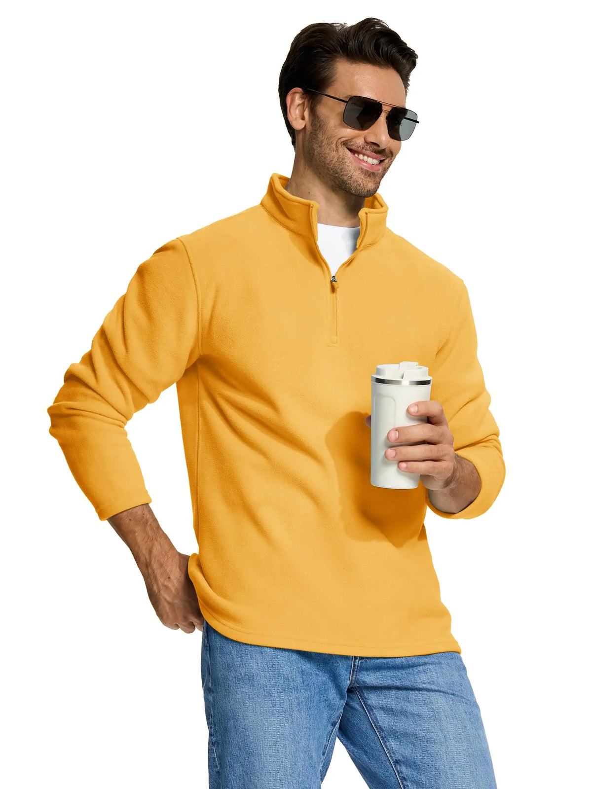 Quarter-Zip Fleece Pullover
