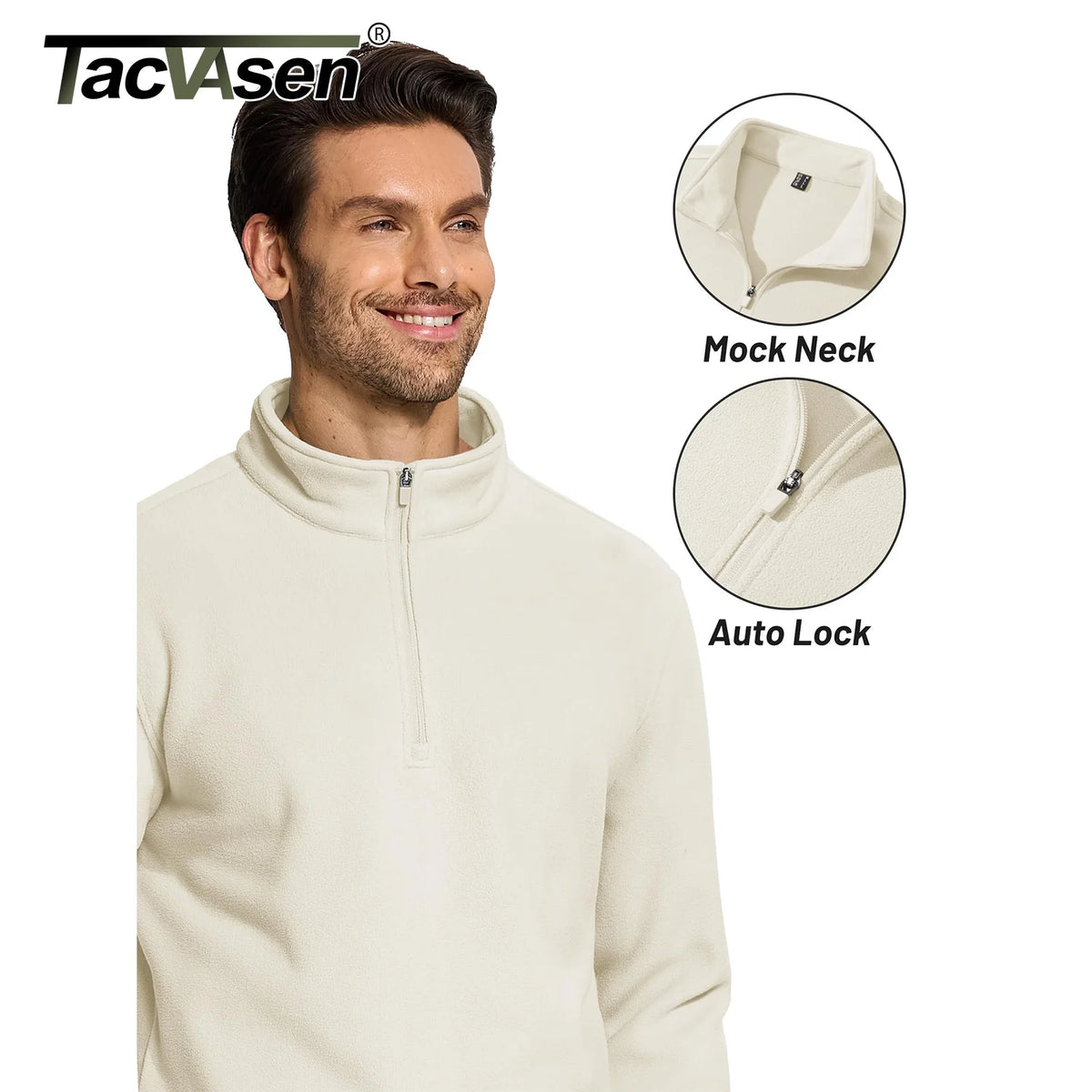 Quarter-Zip Fleece Pullover