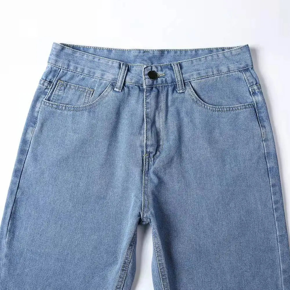 Straight Fit Stretch Denim
