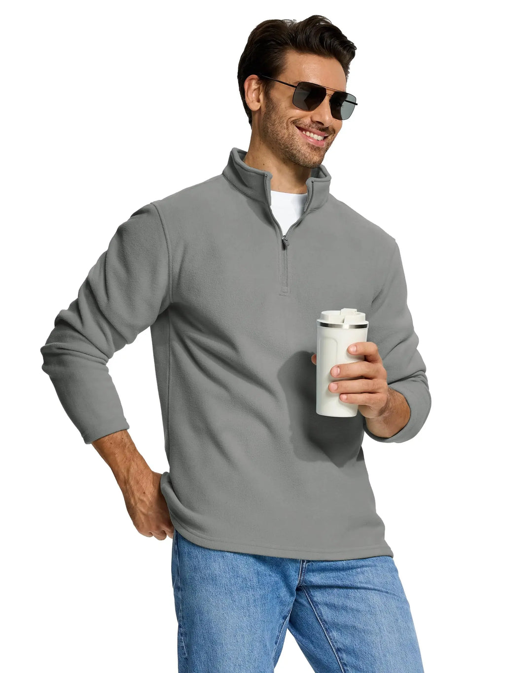 Quarter-Zip Fleece Pullover