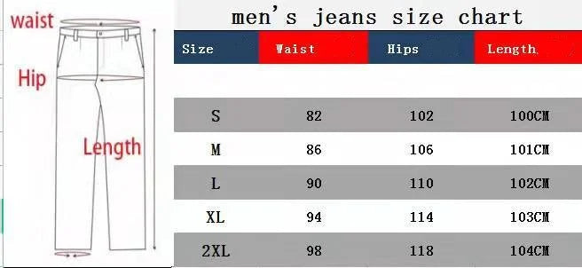 Straight Fit Stretch Denim