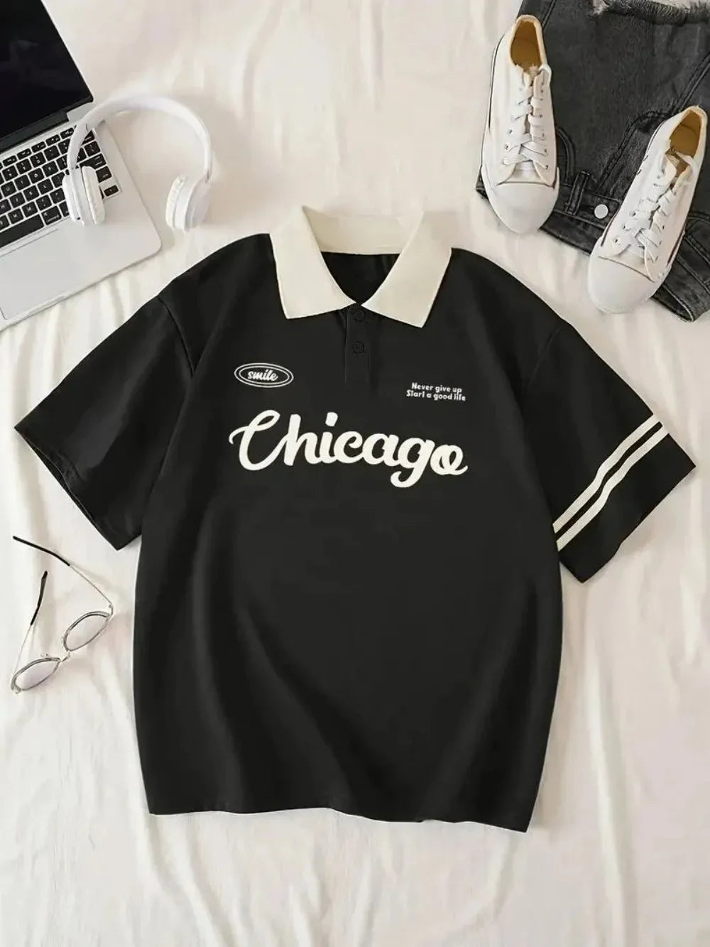 Signature Letter Polo