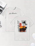 LA Print Sports Tee