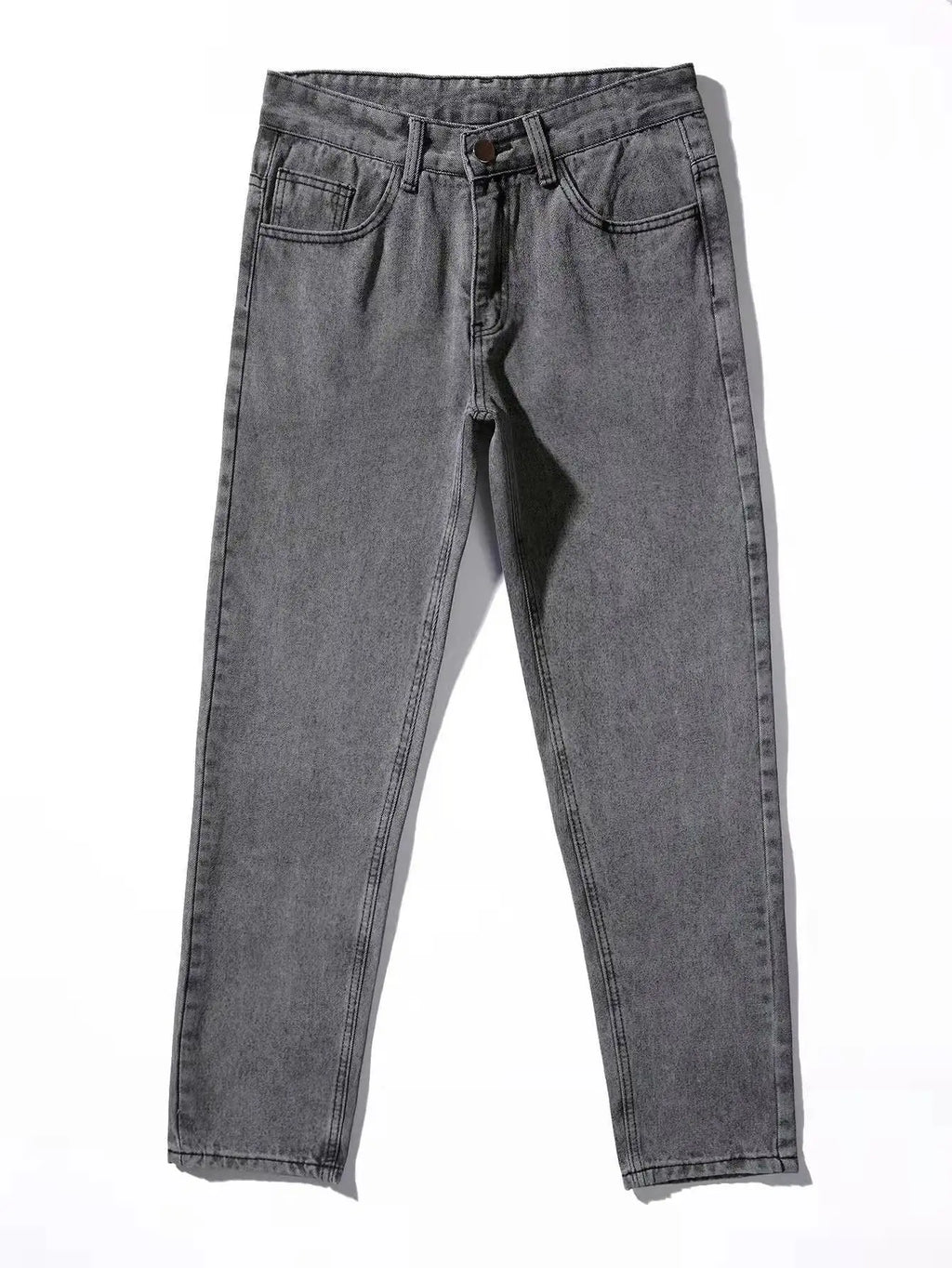 Straight Fit Stretch Denim