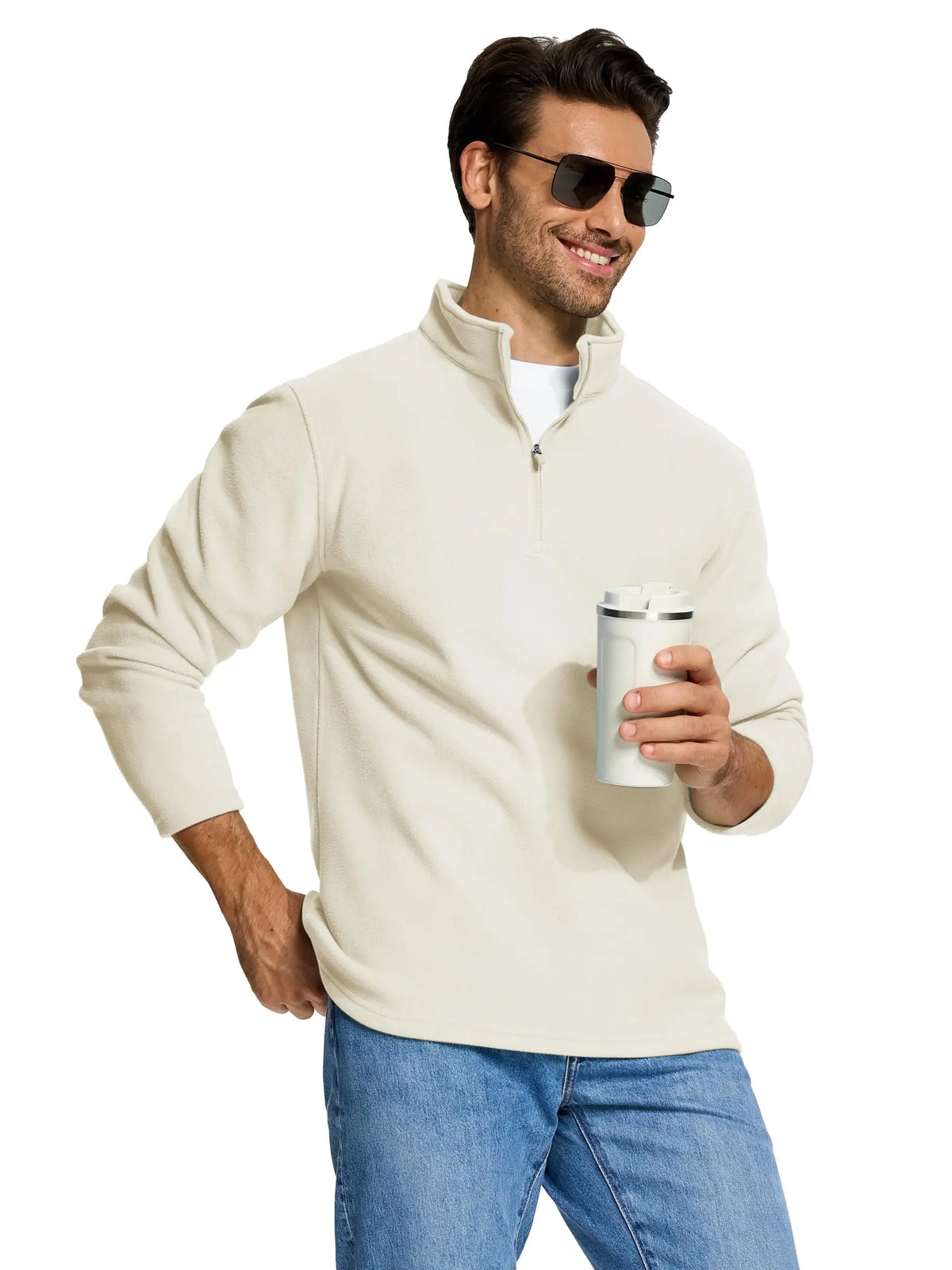 Quarter-Zip Fleece Pullover